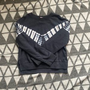 Blue and white light sweatshirt from target